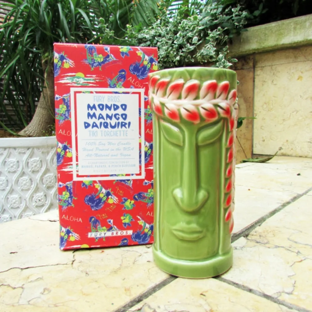 New TIKI TORCHETTE MANGO DAIQUIRI Candle